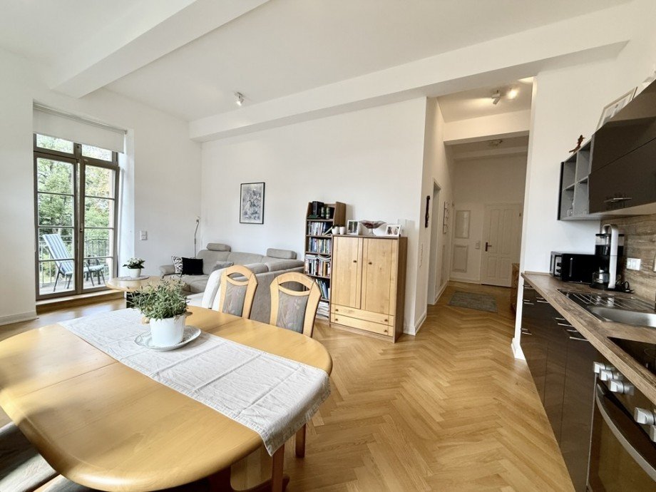 Wohn- und Essbereich II Etagenwohnung Heppenheim