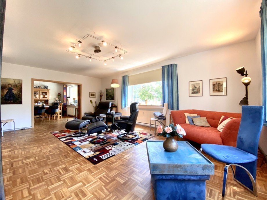 Wohnzimmer II Etagenwohnung Heppenheim