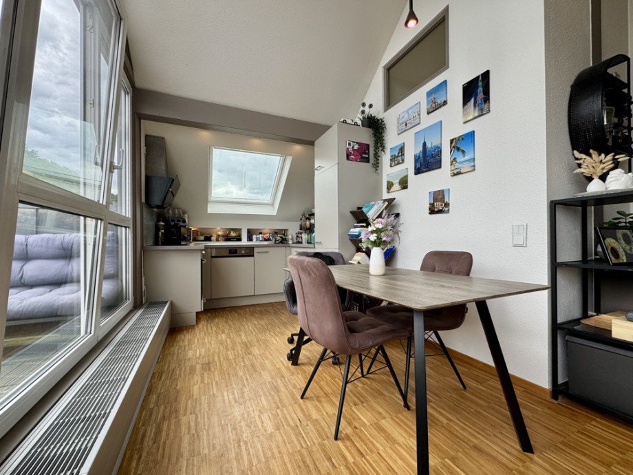 Essbereich/K�che Etagenwohnung Heppenheim