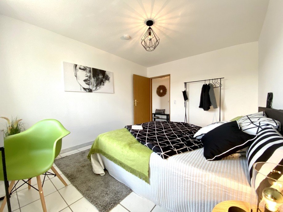 Schlafzimmer III Etagenwohnung Weinheim
