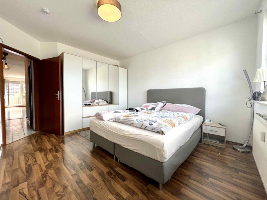 Schlafzimmer II Etagenwohnung Heppenheim (Bergstra�e)
