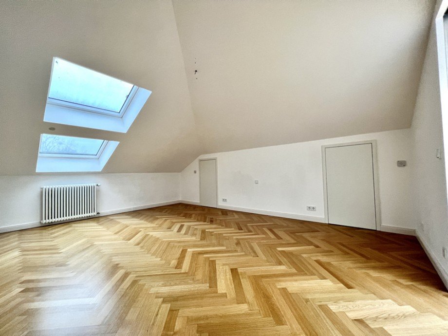 Schlafzimmer II Dachgeschosswohnung Heppenheim