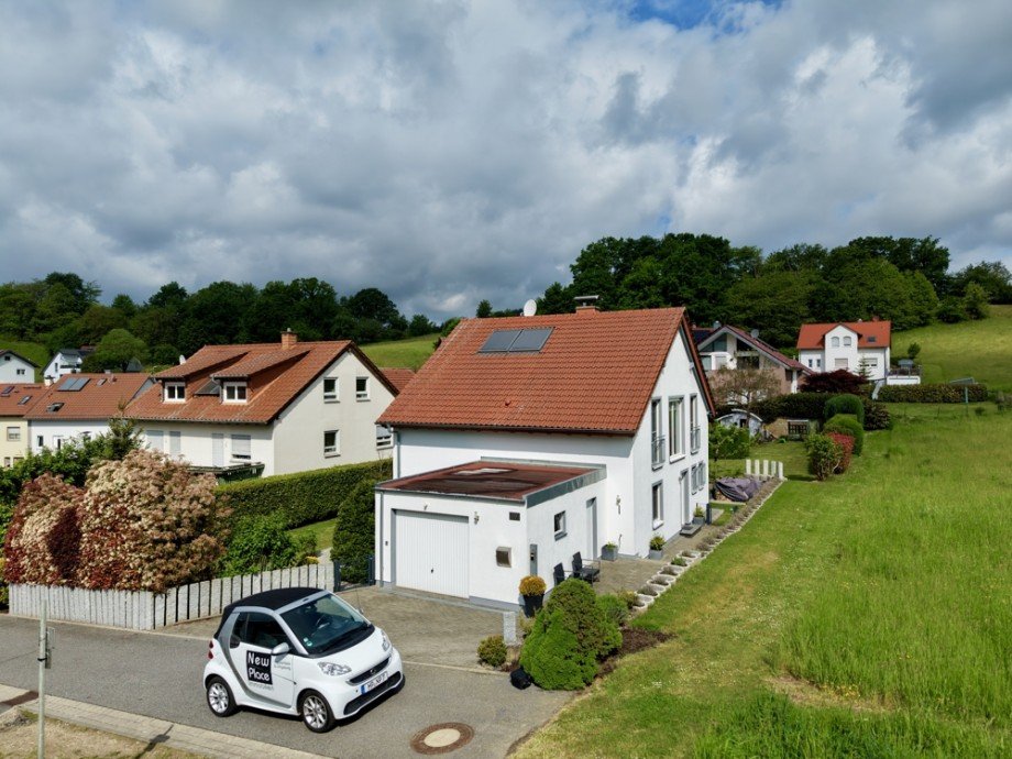 Drohne 1 Einfamilienhaus Heppenheim (Bergstra�e)
