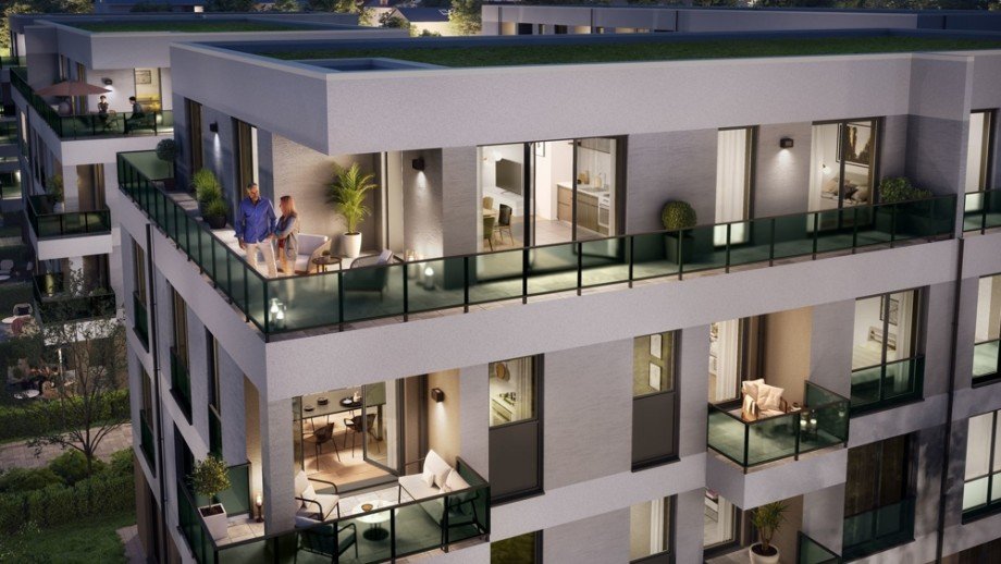 Au�enansicht I Etagenwohnung Bensheim