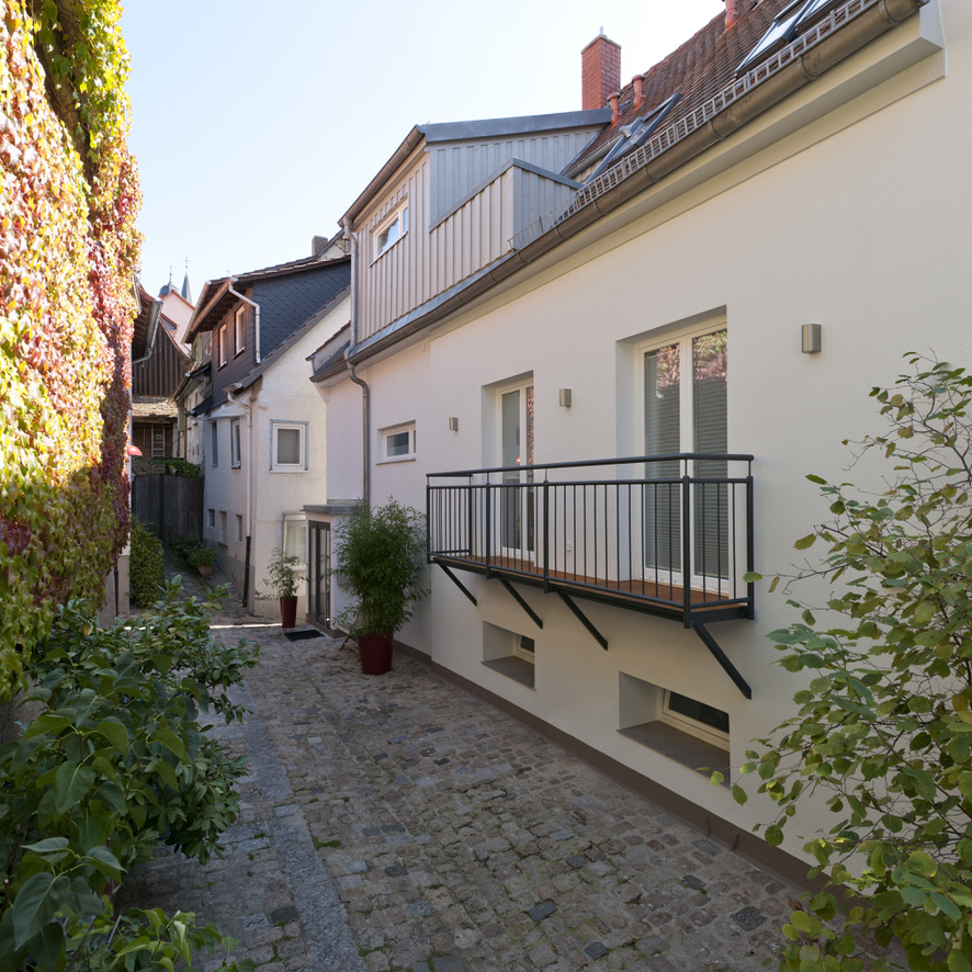 Ansicht R�ckseite I Haus Heppenheim