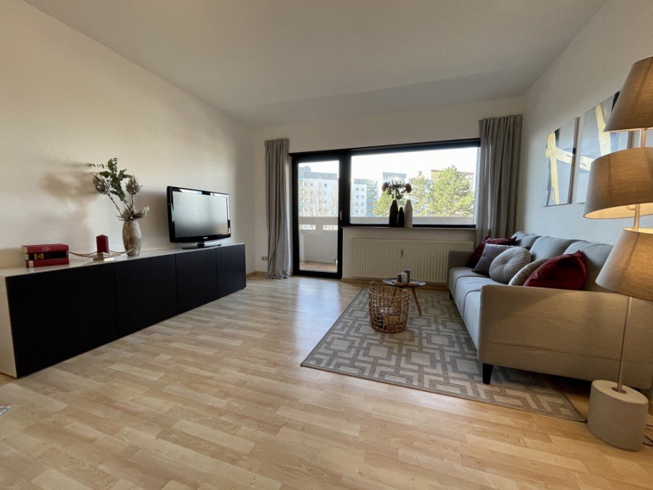 Wohnzimmer I Etagenwohnung Heppenheim