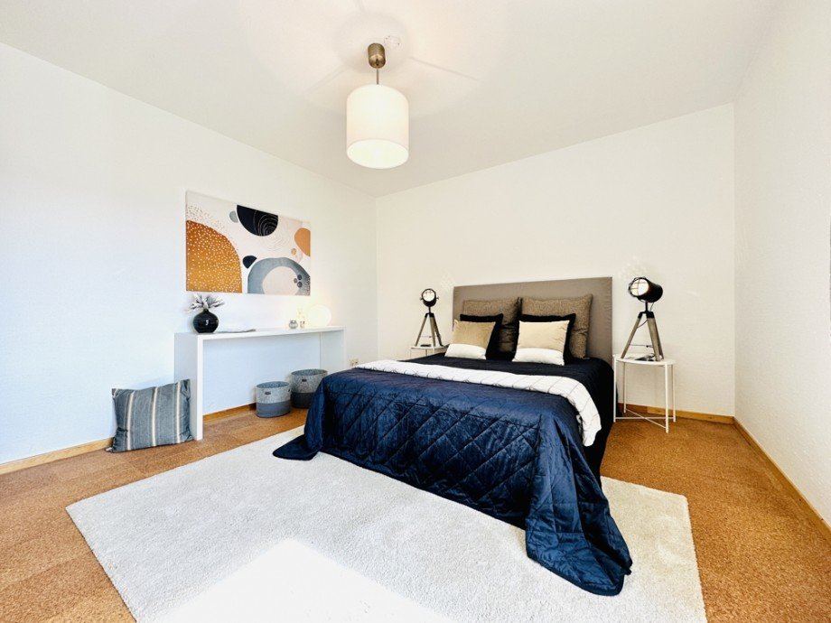 Schlafzimmer II Etagenwohnung Heppenheim (Bergstra�e)