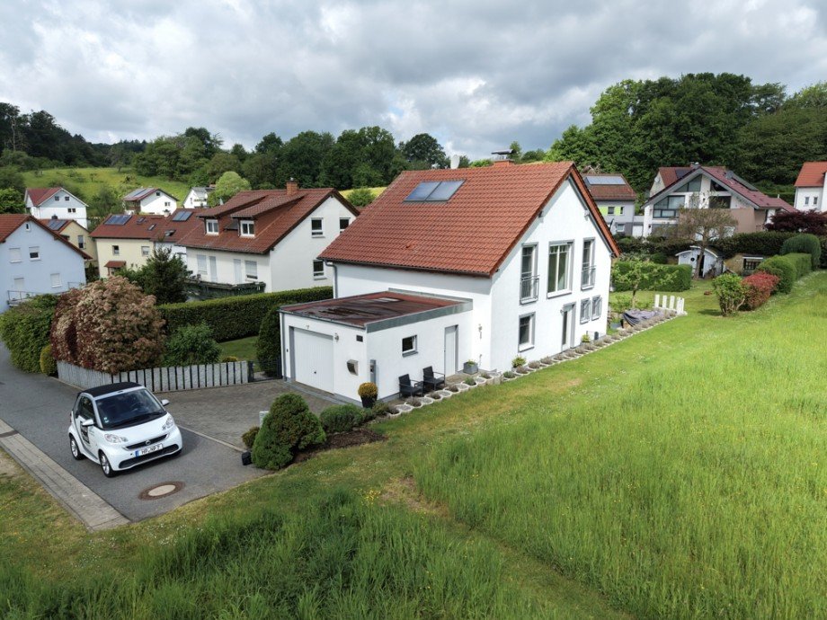 Drohne 5 Einfamilienhaus Heppenheim (Bergstra�e)