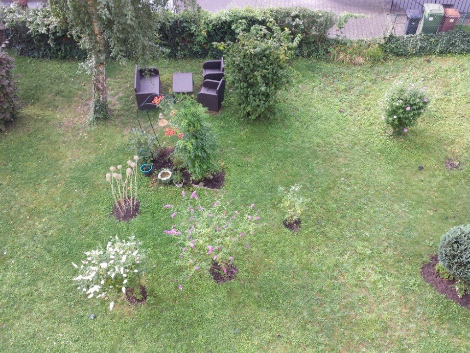 Garten Sommer Etagenwohnung Laudenbach