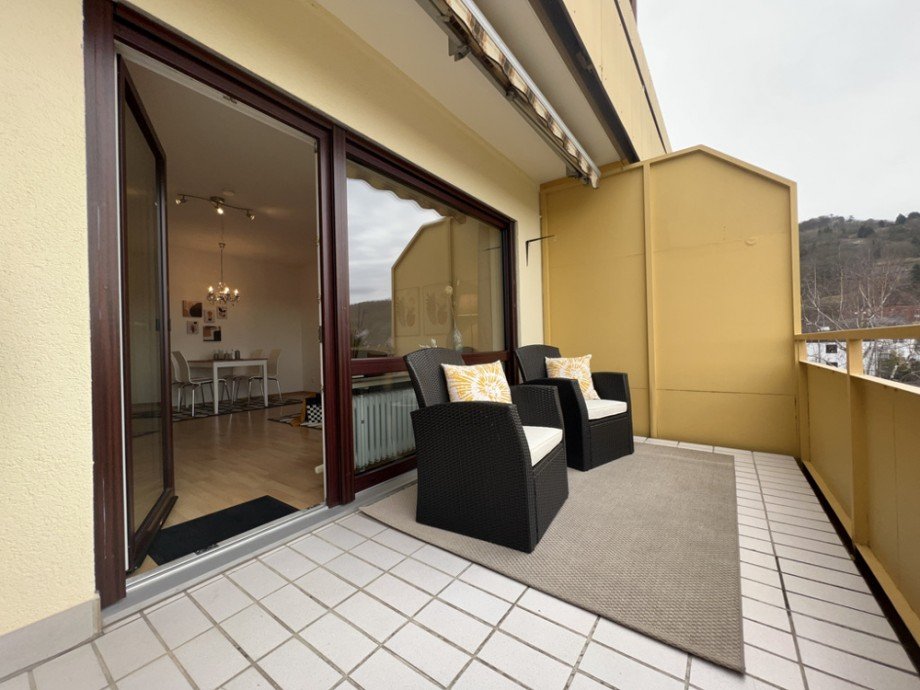 Balkon II Etagenwohnung Laudenbach