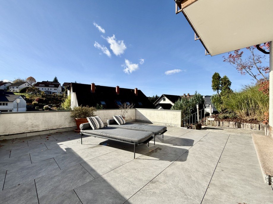 Terrasse EG I Doppelhaush�lfte Birkenau