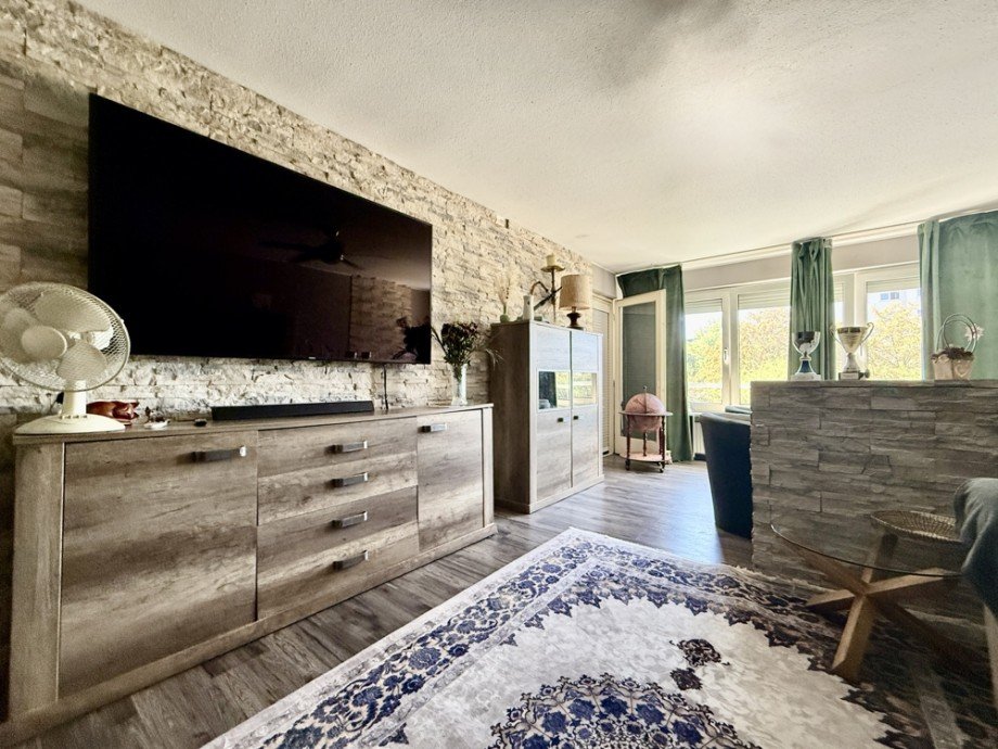 Wohnzimmer II Etagenwohnung Heppenheim (Bergstra�e)