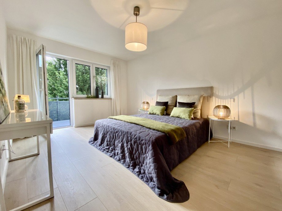 Schlafzimmer I Reihenmittelhaus Seeheim-Jugenheim