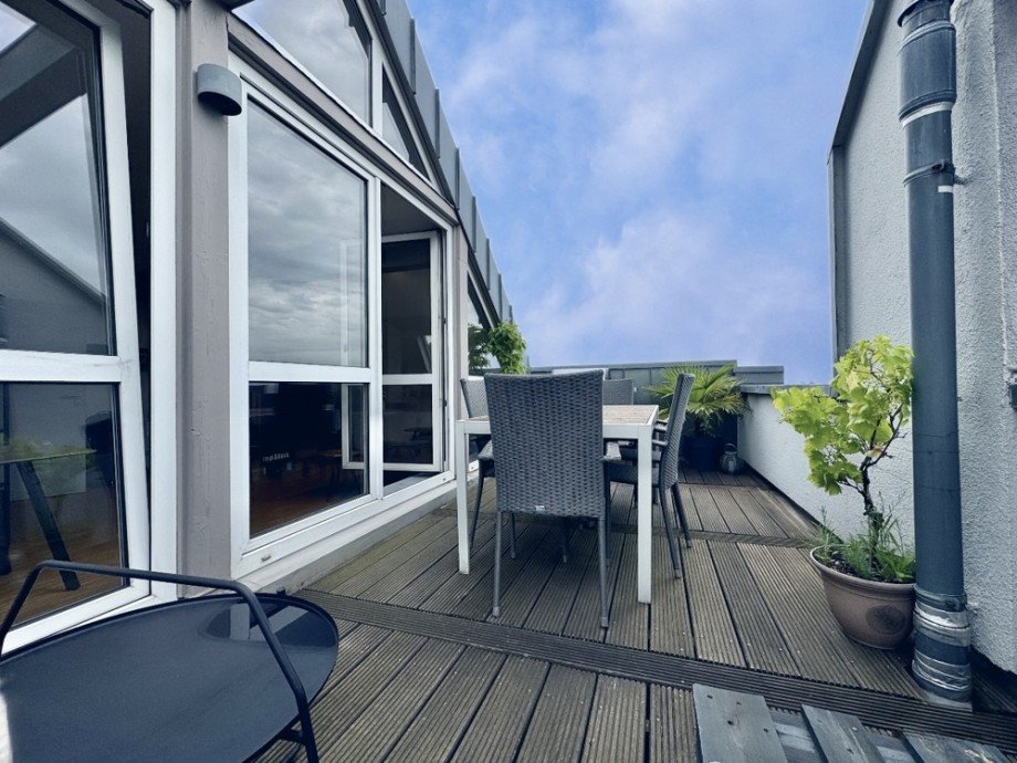 Dachterrasse III Etagenwohnung Heppenheim
