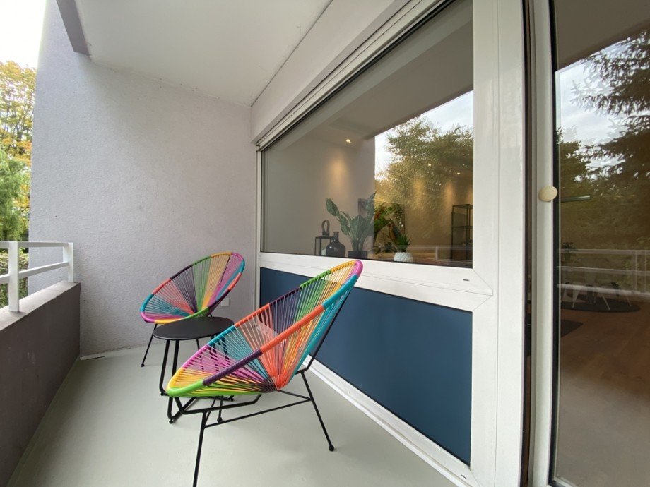 Balkon Erdgeschosswohnung Bensheim