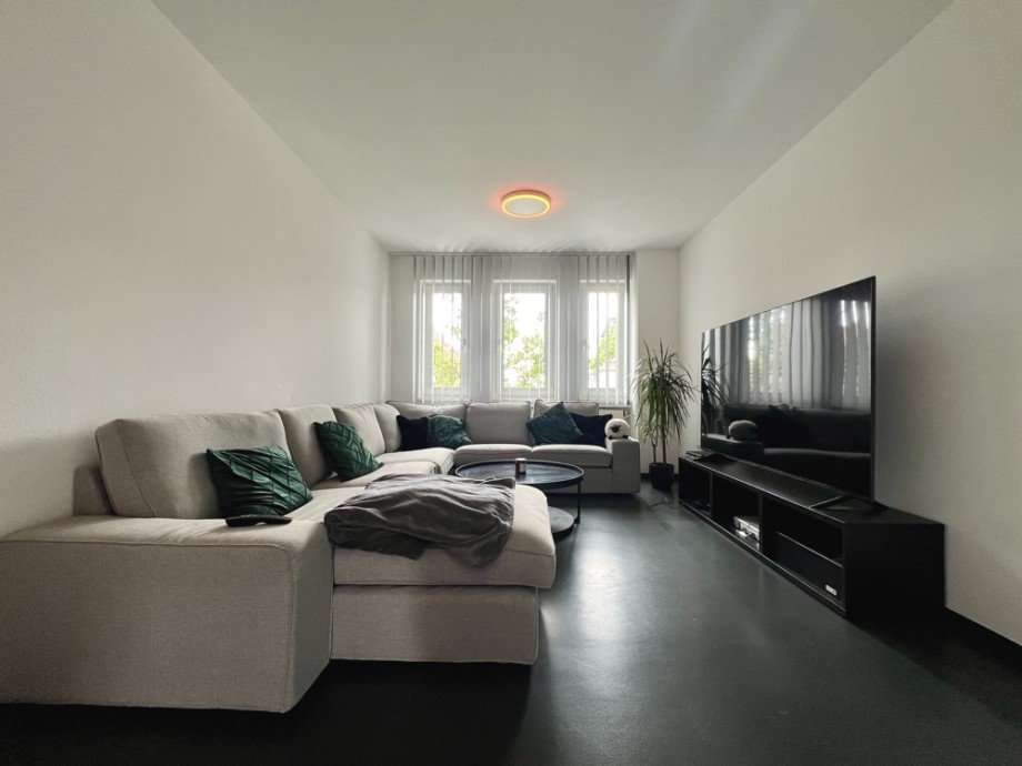 Wohnzimmer Etagenwohnung Heppenheim
