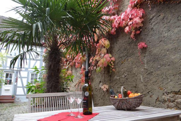 Au�ensitzplatz II Ferienhaus Heppenheim