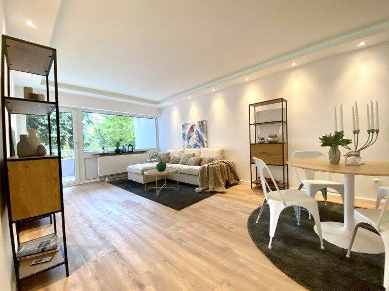 Wohnzimmer I Bensheim Erdgeschosswohnung +++ Moderne Eigentumswohnung nach Sanierung +++