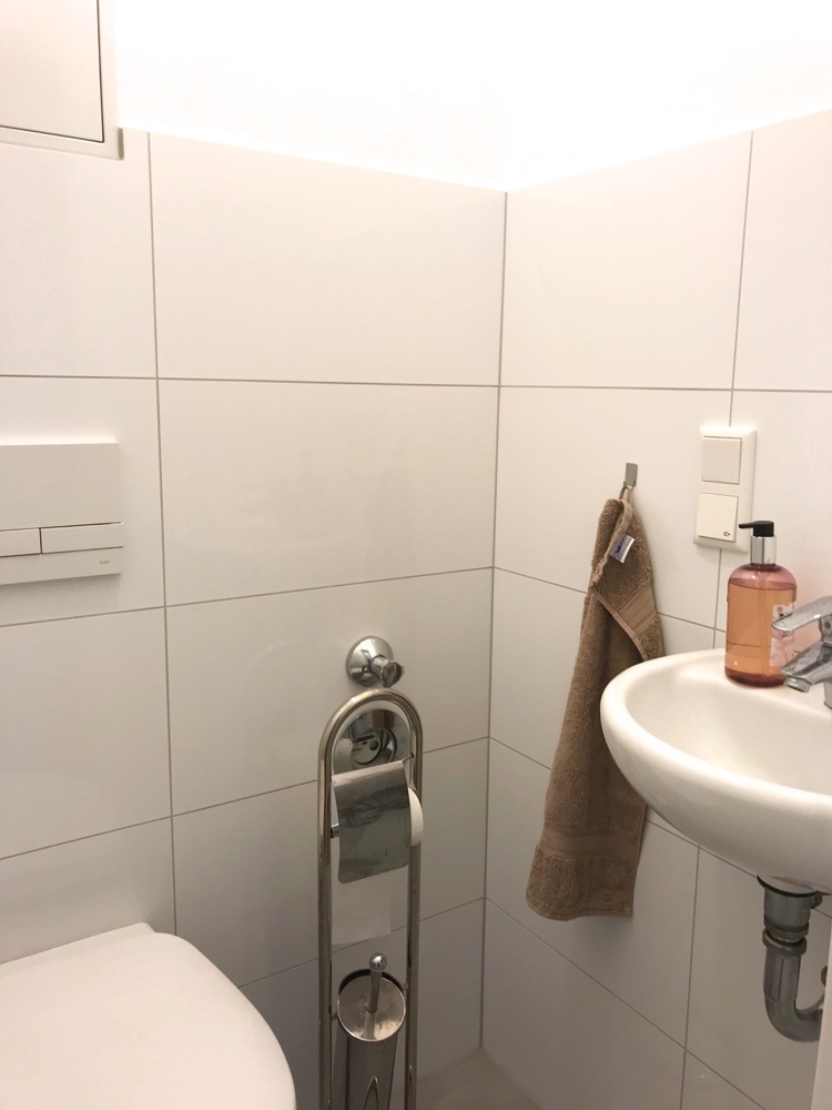 G�ste WC Etagenwohnung Heppenheim