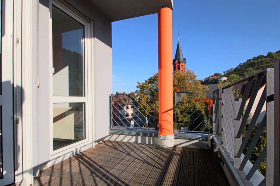 Balkon I Etagenwohnung Heppenheim
