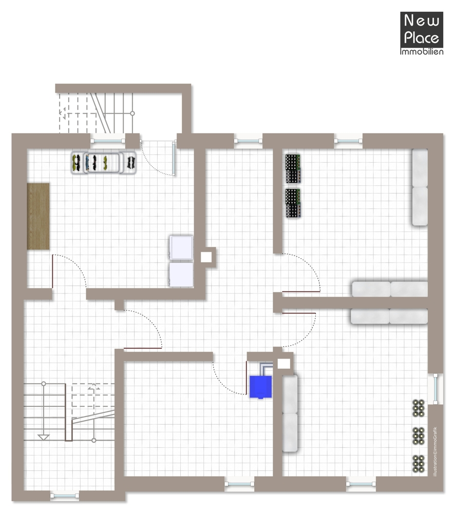Grundriss Keller Zweifamilienhaus F�rth