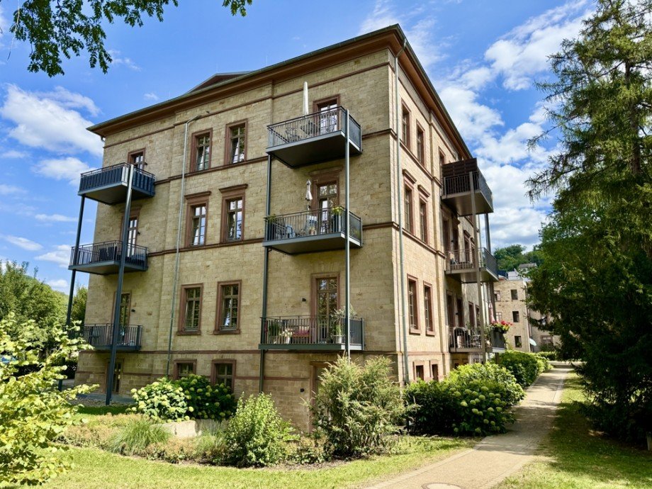 Hausansicht Etagenwohnung Heppenheim