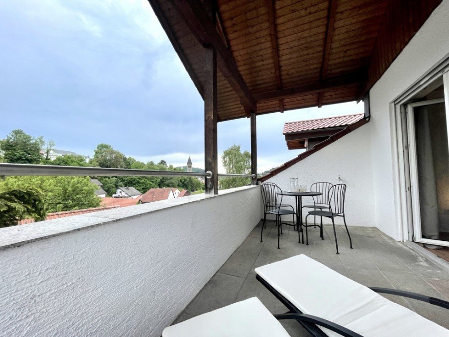 Balkon I Dachgeschosswohnung Heppenheim