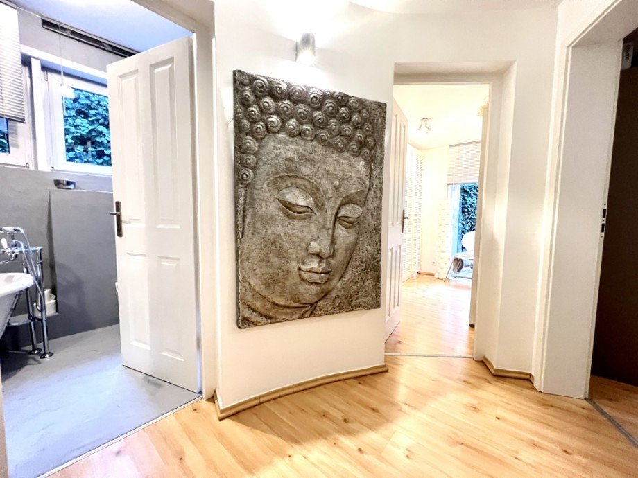 Diele Untergeschoss Maisonettewohnung Weinheim / Hohensachsen