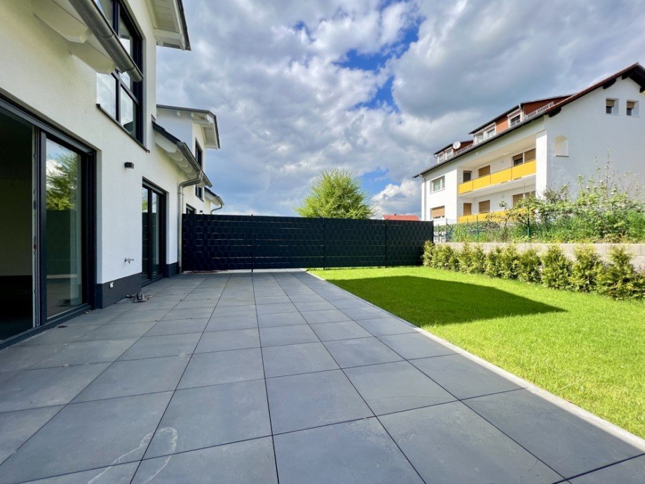 Terrasse Doppelhaush�lfte F�rth