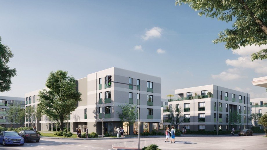 Au�enansicht II Etagenwohnung Bensheim