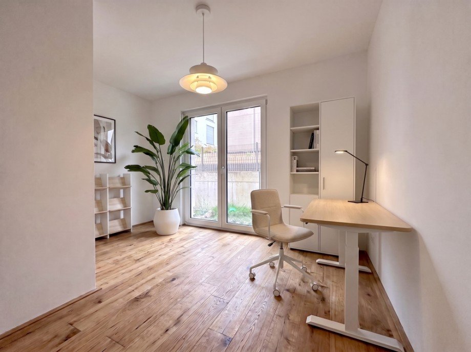 Arbeitszimmer - visualisiert Erdgeschosswohnung Heppenheim