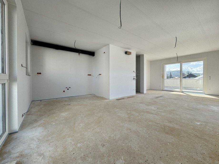 Wohn-/Ess-/K�chenbereich Penthousewohnung Heppenheim