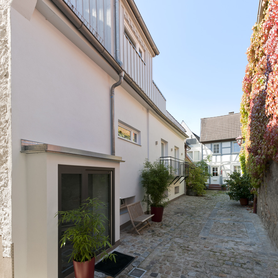 Ansicht R�ckseite II Ferienhaus Heppenheim