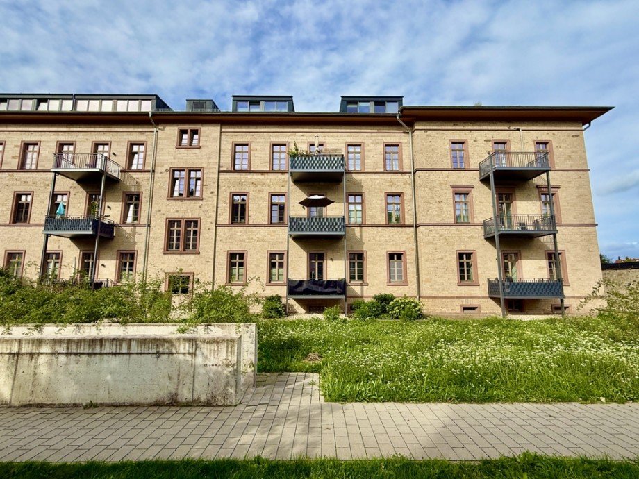 Hausansicht I Erdgeschosswohnung Heppenheim (Bergstra�e)