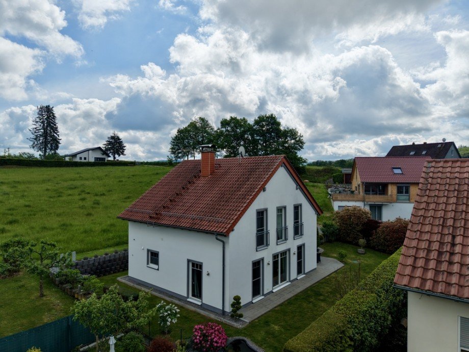 Drohne 4 Einfamilienhaus Heppenheim (Bergstra�e)