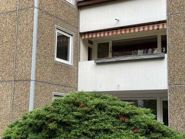 Au�enansicht Balkon Etagenwohnung Heppenheim (Bergstra�e)