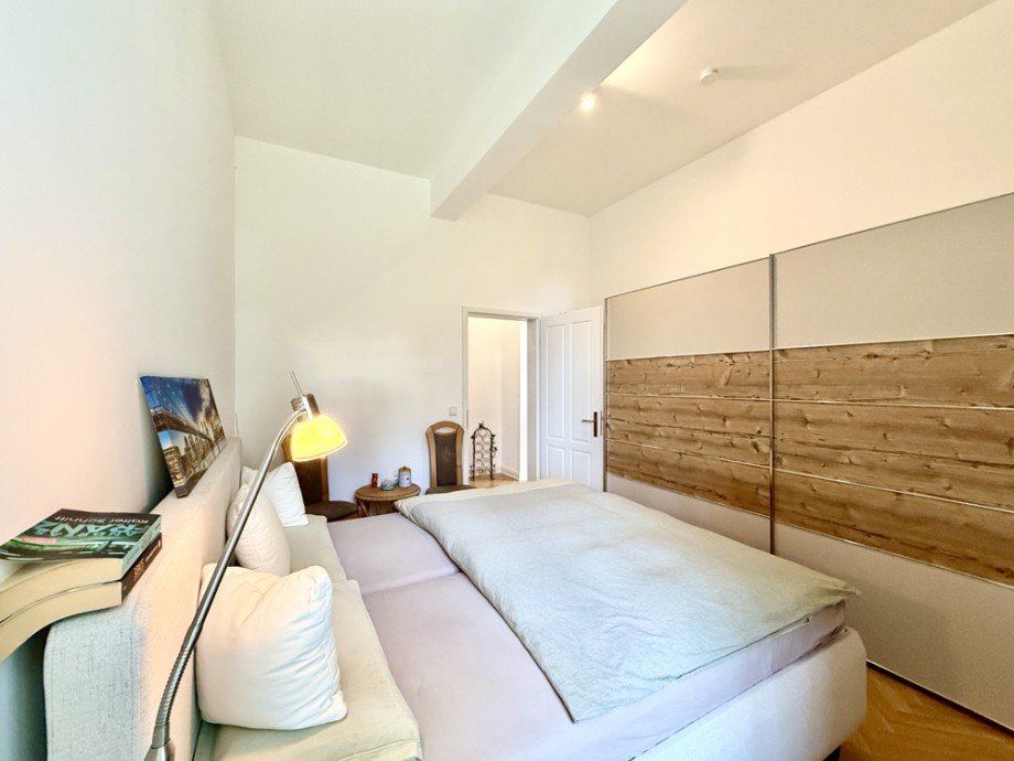 Schlafzimmer II Etagenwohnung Heppenheim