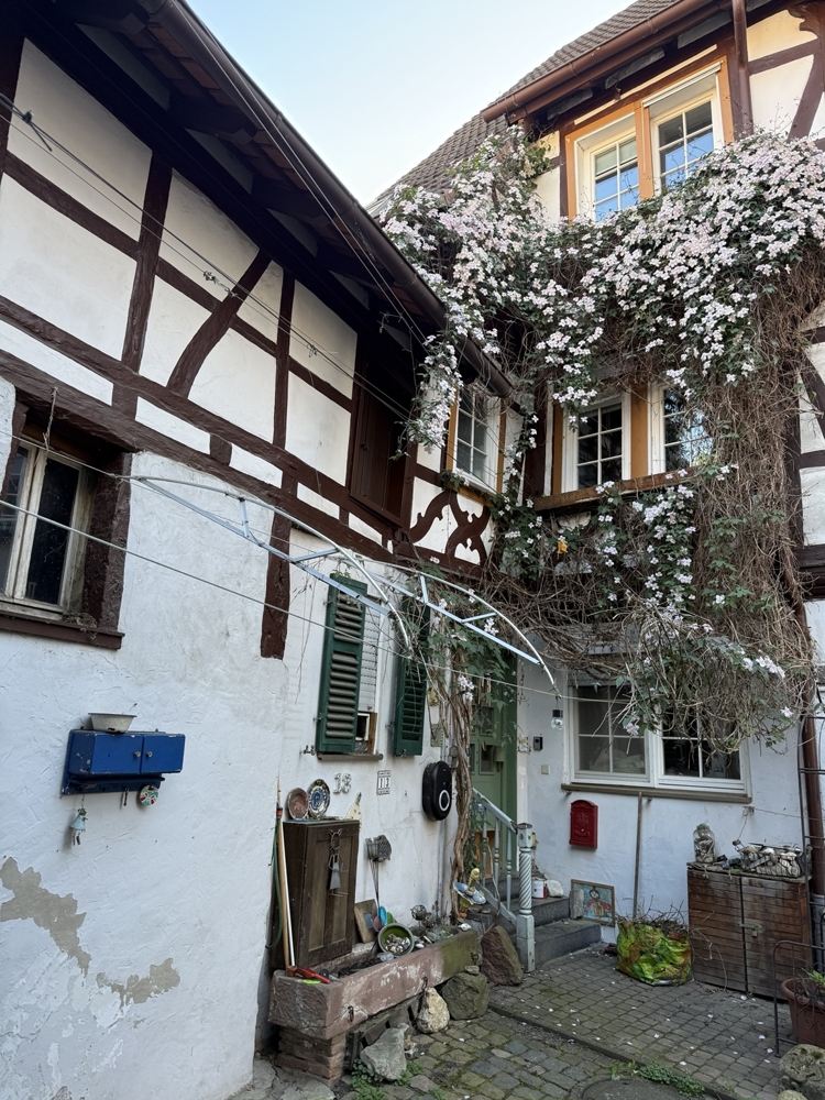Au�enansicht vor Sanierung Einfamilienhaus Heppenheim