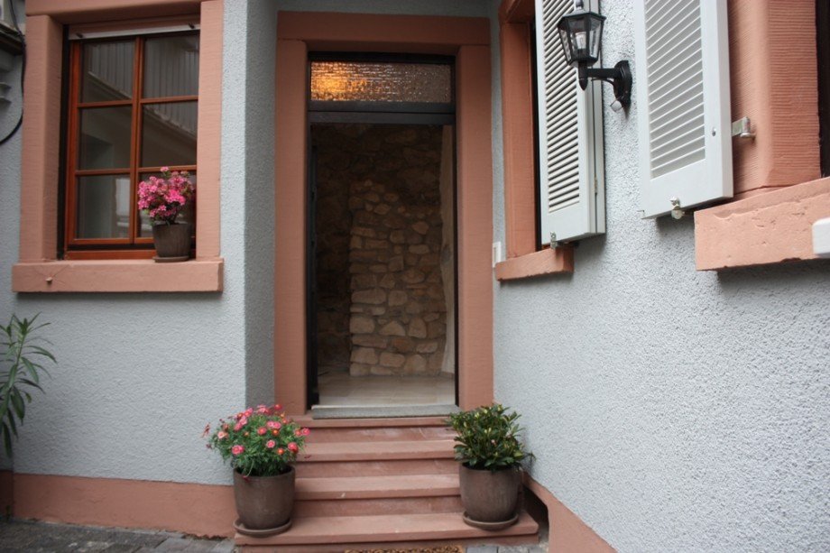 Hauseingang Ferienhaus Heppenheim (Bergstra�e)