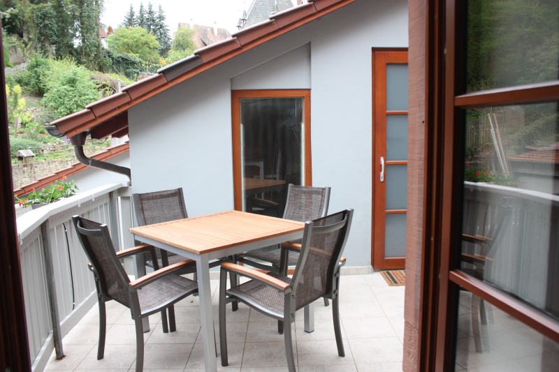 Fewo-Schlossberg Terrasse Ferienhaus Heppenheim (Bergstra�e)