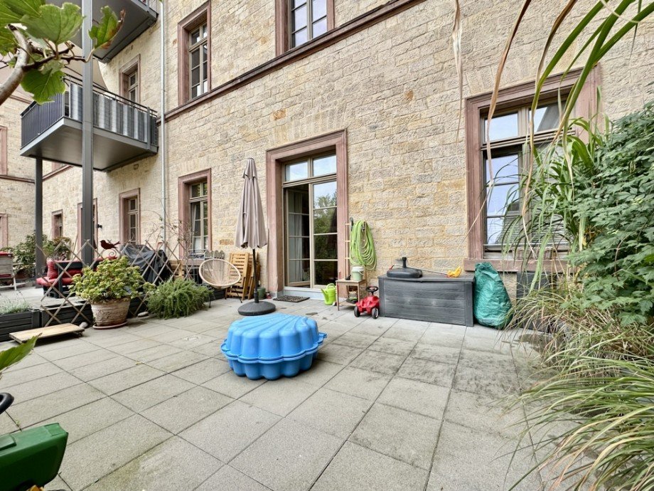 Westterrasse Etagenwohnung Heppenheim
