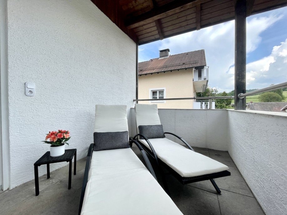 Balkon II Dachgeschosswohnung Heppenheim