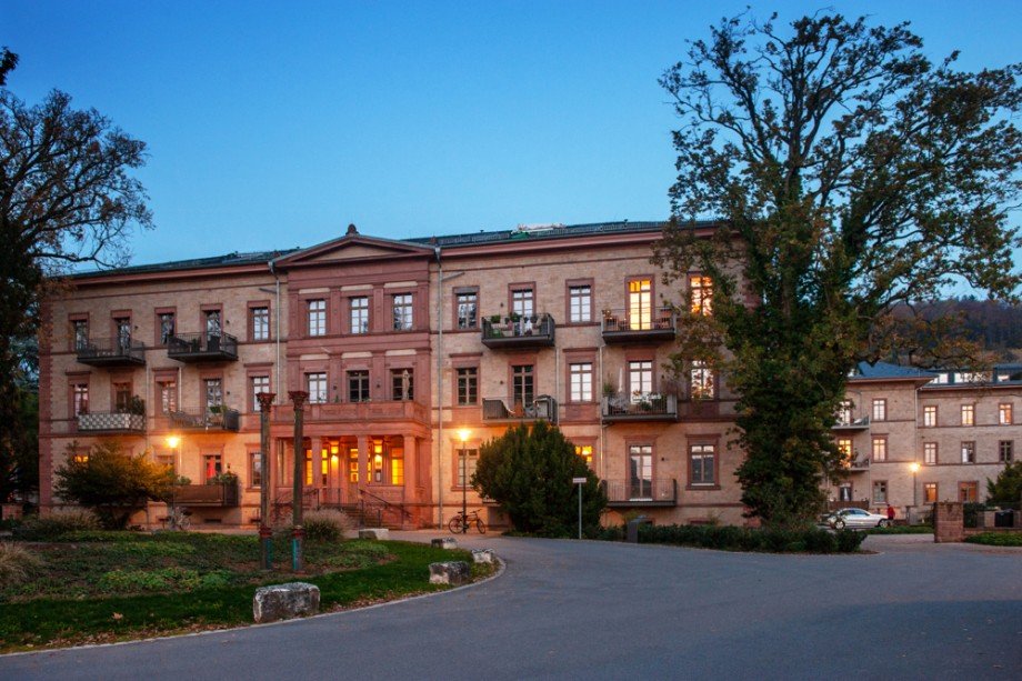 Au�enansicht Dachgeschosswohnung Heppenheim