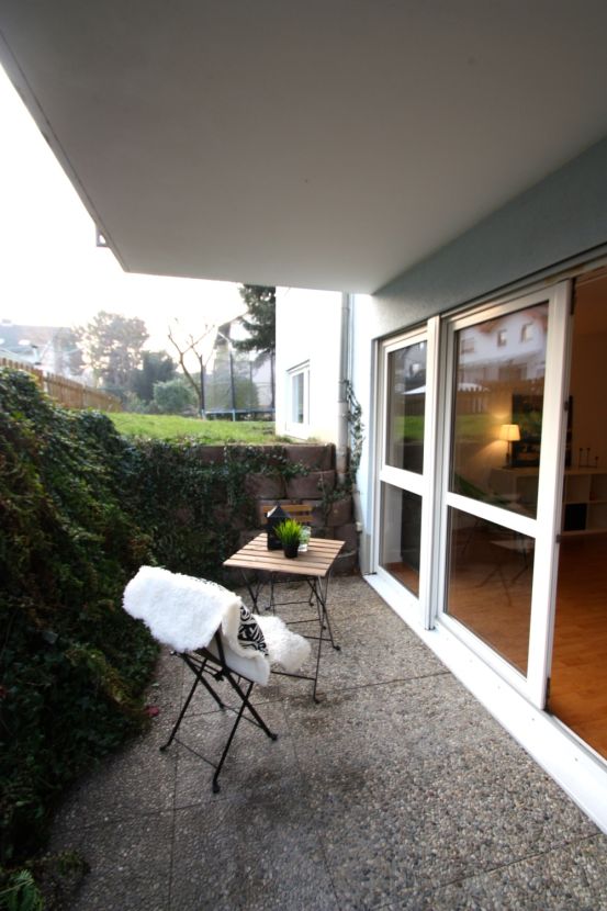 Terrasse I Souterrainwohnung Laudenbach
