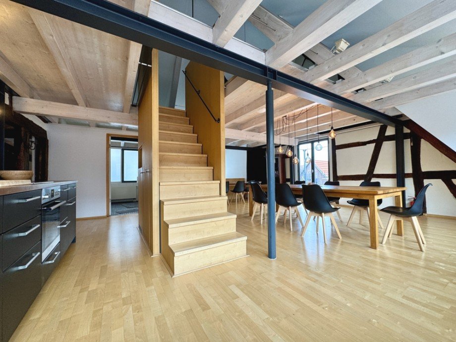 Aufgang OG Maisonettewohnung Heppenheim