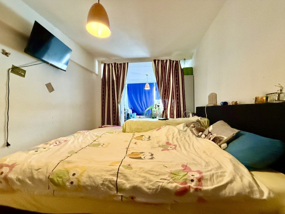 Schlafzimmer II Etagenwohnung Heppenheim (Bergstra�e)