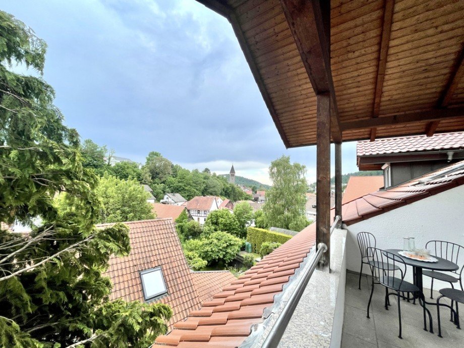 Aussicht Dachgeschosswohnung Heppenheim