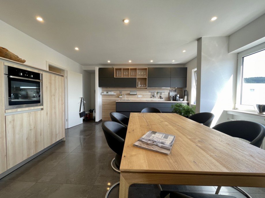Essbereich/K�che Etagenwohnung Laudenbach
