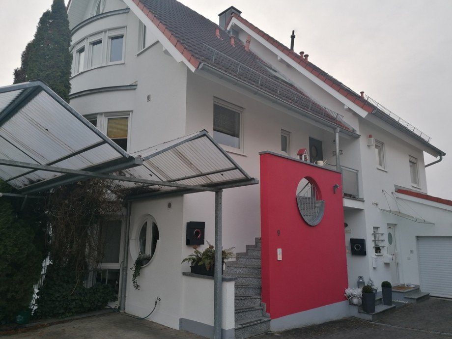 Hausansicht Maisonettewohnung Weinheim / Hohensachsen