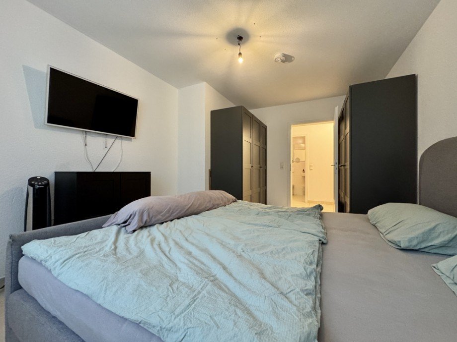 Schlafzimmer II Erdgeschosswohnung Heppenheim
